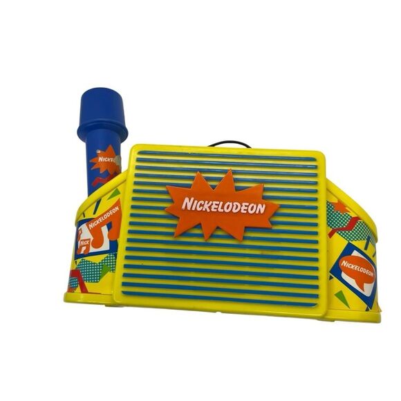 VINTAGE NICKELODEON TV STAR MICROPHONE BY NASTA RARE 1989 MTV NETWORKS - Picture 11 of 11